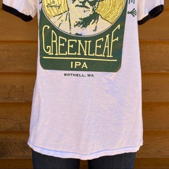 Brewer Beardslee Public House Bothell Washington White T-Shirt Size M - Picture 4 of 10